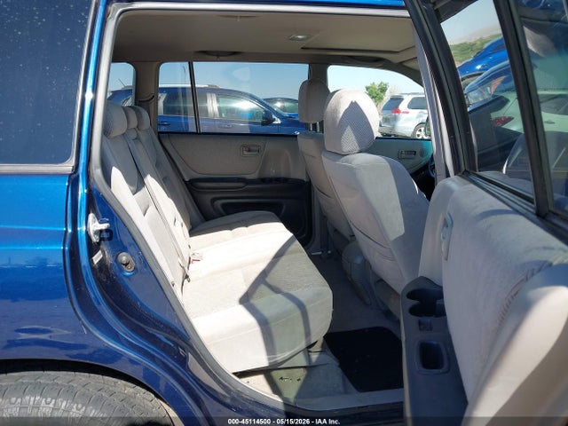 Aukcja sprzedaży 2002 Toyota Highlander V6, vin: JTEHF21A420071849, numer aukcji: 45114500