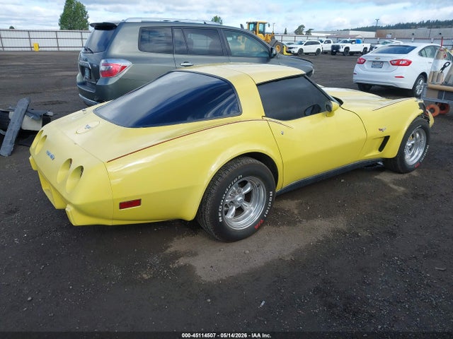 Продаж на аукціоні авто 1979 Chevrolet Corvette, vin: 1Z8789S452336, номер лоту: 45114507