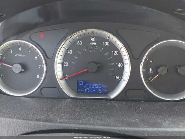 Aukcja sprzedaży 2009 Hyundai Sonata Gls, vin: 5NPET46C79H460861, numer aukcji: 45114513