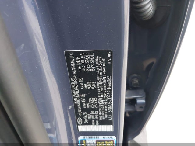 Hyundai TUCSON SEL 2025 5NMJBCDE3SH466062 Image 9