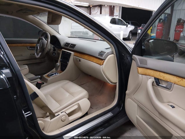 2008 Audi A4 2.0t მანქანა იყიდება აუქციონზე, vin: WAUAF78E38A055363, აუქციონის ნომერი: 45114570