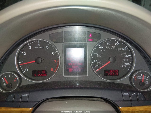 2008 Audi A4 2.0t მანქანა იყიდება აუქციონზე, vin: WAUAF78E38A055363, აუქციონის ნომერი: 45114570