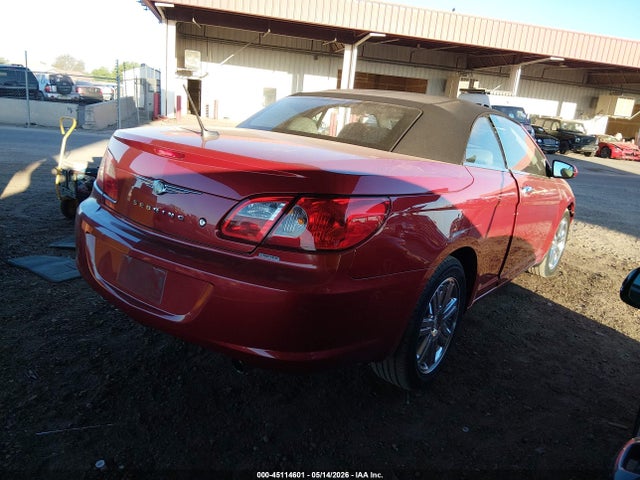 Auction sale of the 2008 Chrysler Sebring Limited, vin: 1C3LC65M38N285590, lot number: 45114601