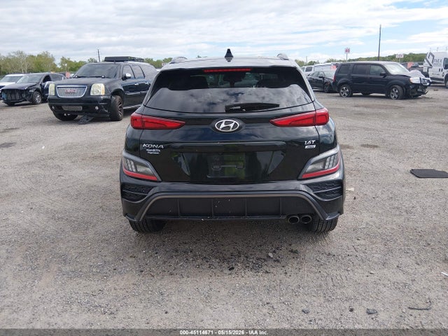 Продаж на аукціоні авто 2022 Hyundai Kona N Line, vin: KM8K3CA37NU869328, номер лоту: 45114671