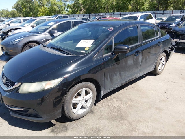 2015 Honda Civic Lx მანქანა იყიდება აუქციონზე, vin: 19XFB2F54FE098047, აუქციონის ნომერი: 45114673