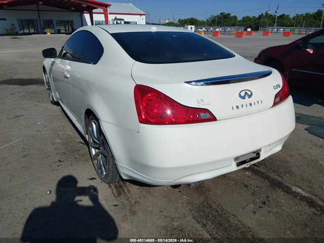 2008 Infiniti G37 Journey მანქანა იყიდება აუქციონზე, vin: JNKCV64E18M130461, აუქციონის ნომერი: 45114689
