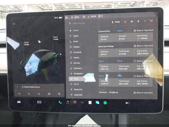 Продаж на аукціоні авто 2021 Tesla Model 3 Long Range, vin: 5YJ3E1EB4MF876558, номер лоту: 45114710