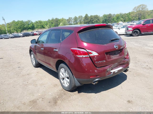 Продажа на аукционе авто 2012 Nissan Murano S, vin: JN8AZ1MW5CW216169, номер лота: 45114713