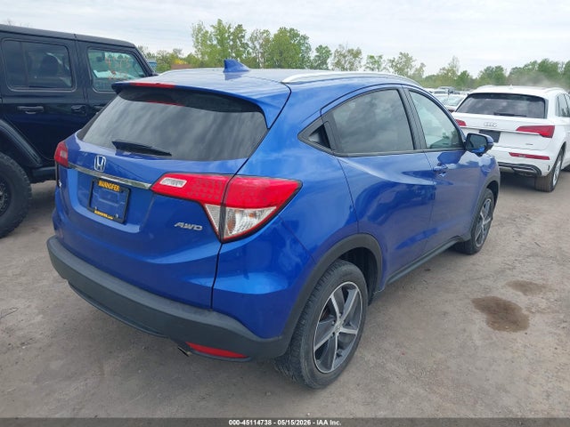 Aukcja sprzedaży 2021 Honda Hr-v Awd Ex, vin: 3CZRU6H50MM706753, numer aukcji: 45114738