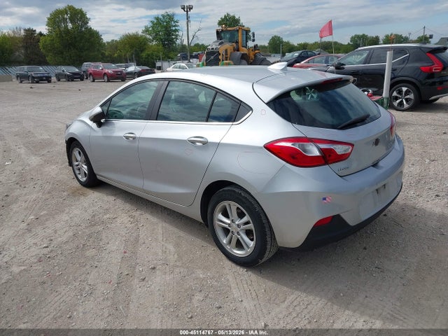 45114767 :رقم المزاد ، 3G1BE6SM4JS642589 vin ، 2018 Chevrolet Cruze Lt Auto مزاد بيع