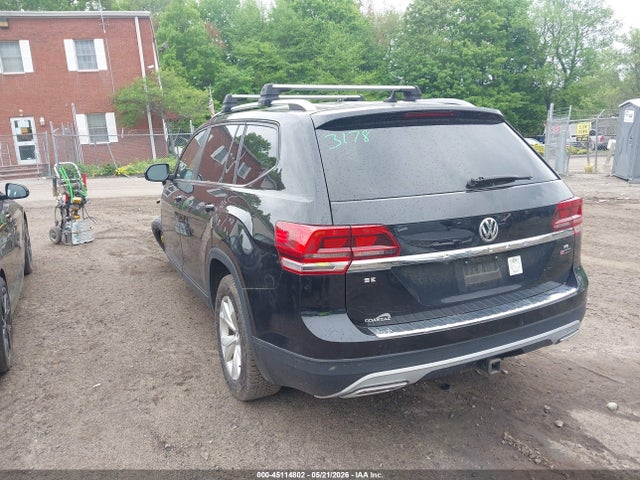 2019 Volkswagen Atlas 3.6l V6 Se W/technology მანქანა იყიდება აუქციონზე, vin: 1V2UR2CA0KC508797, აუქციონის ნომერი: 45114802