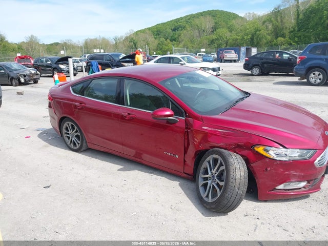Продаж на аукціоні авто 2017 Ford Fusion Hybrid Se, vin: 3FA6P0LU0HR262655, номер лоту: 45114839