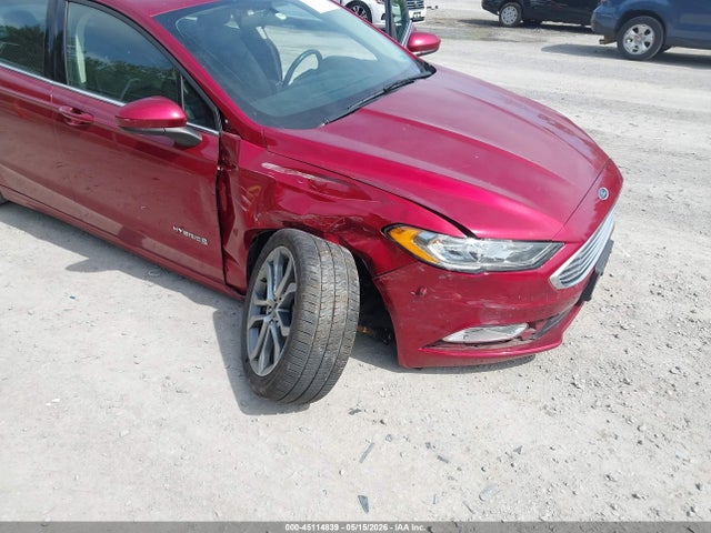 Продаж на аукціоні авто 2017 Ford Fusion Hybrid Se, vin: 3FA6P0LU0HR262655, номер лоту: 45114839