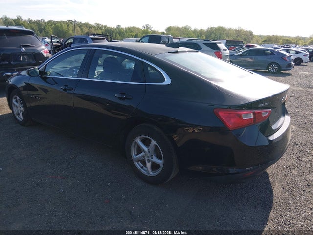45114871 :رقم المزاد ، 1G1ZC5ST0GF208284 vin ، 2016 Chevrolet Malibu 1fl مزاد بيع