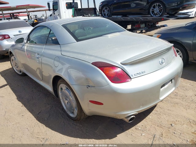 Aukcja sprzedaży 2004 Lexus Sc 430, vin: JTHFN48Y940050459, numer aukcji: 45114906