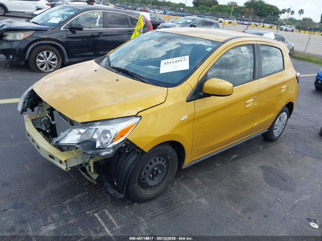 2024 Mitsubishi Mirage Es/le მანქანა იყიდება აუქციონზე, vin: ML32AUHJ5RH015704, აუქციონის ნომერი: 45114917