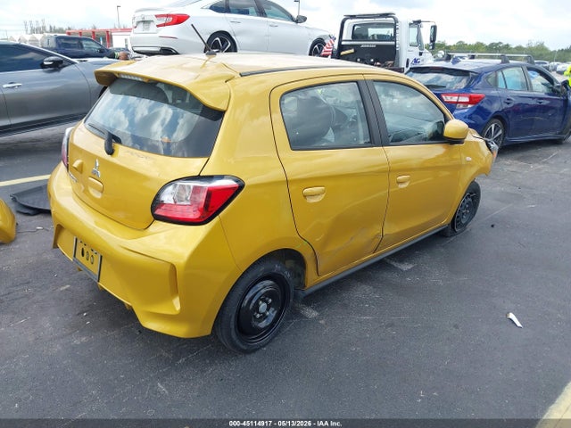 2024 Mitsubishi Mirage Es/le მანქანა იყიდება აუქციონზე, vin: ML32AUHJ5RH015704, აუქციონის ნომერი: 45114917