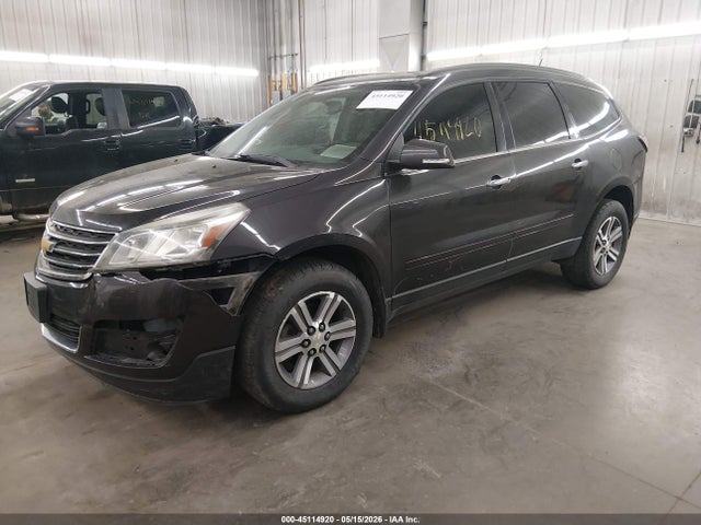 45114920 :رقم المزاد ، 1GNKRGKD8FJ347576 vin ، 2015 Chevrolet Traverse 1lt مزاد بيع