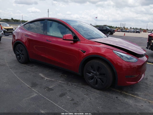 2025 Tesla Model Y Long Range Dual Motor Rear-wheel Drive მანქანა იყიდება აუქციონზე, vin: 7SAYGDED1SA349206, აუქციონის ნომერი: 45114954