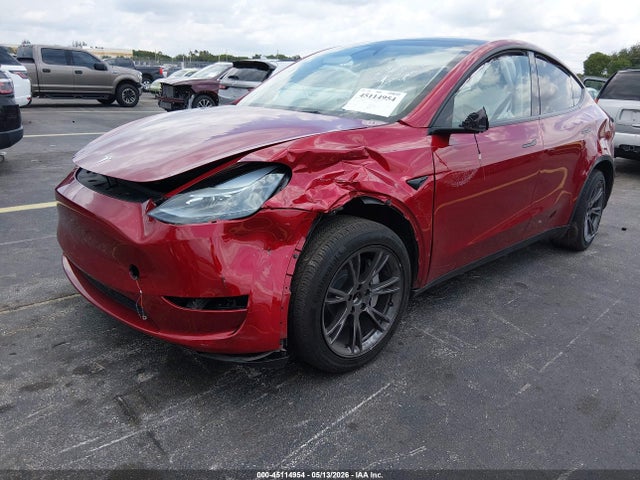 45114954 :رقم المزاد ، 7SAYGDED1SA349206 vin ، 2025 Tesla Model Y Long Range Dual Motor Rear-wheel Drive مزاد بيع