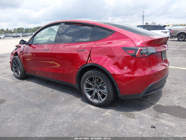 45114954 :رقم المزاد ، 7SAYGDED1SA349206 vin ، 2025 Tesla Model Y Long Range Dual Motor Rear-wheel Drive مزاد بيع