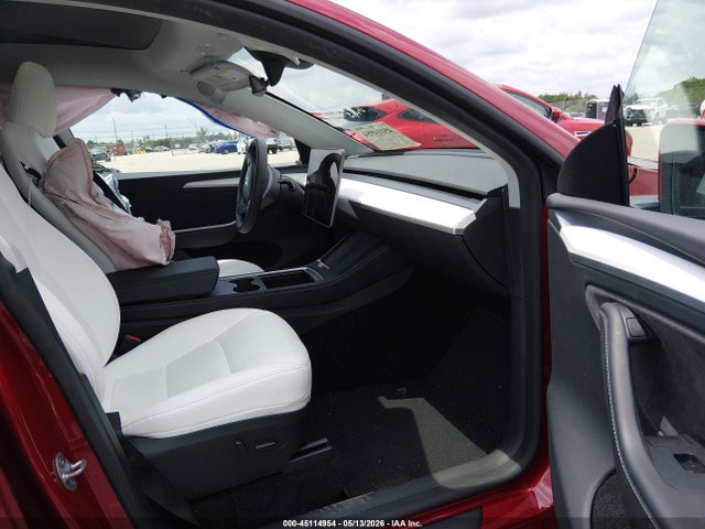 45114954 :رقم المزاد ، 7SAYGDED1SA349206 vin ، 2025 Tesla Model Y Long Range Dual Motor Rear-wheel Drive مزاد بيع