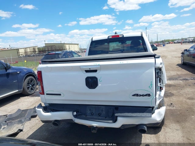 45115059 :رقم المزاد ، 1C6SRFBT0MN830289 vin ، 2021 Ram 1500 Big Horn  4x4 6'4 Box مزاد بيع