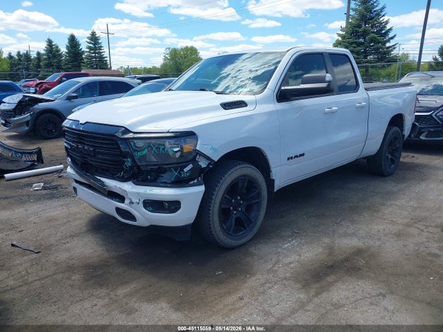 45115059 :رقم المزاد ، 1C6SRFBT0MN830289 vin ، 2021 Ram 1500 Big Horn  4x4 6'4 Box مزاد بيع