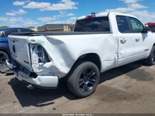 45115059 :رقم المزاد ، 1C6SRFBT0MN830289 vin ، 2021 Ram 1500 Big Horn  4x4 6'4 Box مزاد بيع