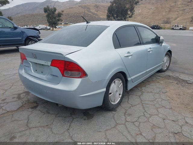 45115082 :رقم المزاد ، JHMFA362X6S010595 vin ، 2006 Honda Civic Hybrid مزاد بيع