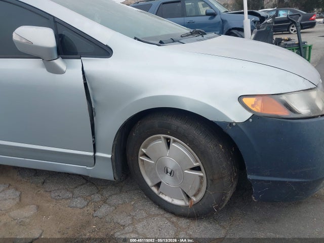 45115082 :رقم المزاد ، JHMFA362X6S010595 vin ، 2006 Honda Civic Hybrid مزاد بيع