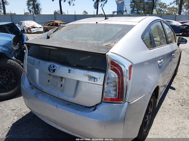 Aukcja sprzedaży 2012 Toyota Prius Two, vin: JTDKN3DU1C5513225, numer aukcji: 45115098