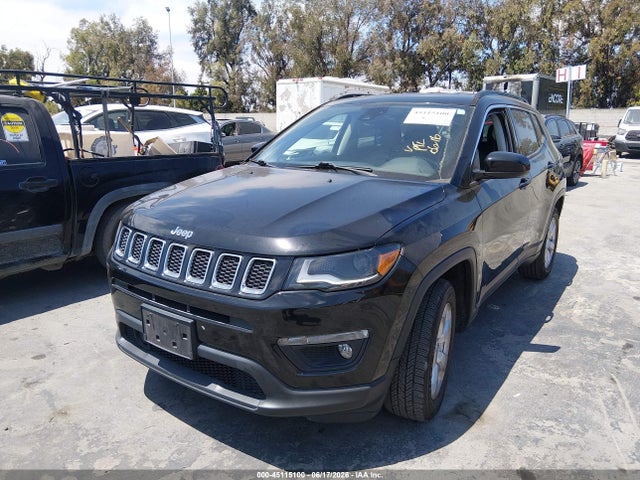 Продаж на аукціоні авто 2018 Jeep Compass Latitude Fwd, vin: 3C4NJCBBXJT293123, номер лоту: 45115100