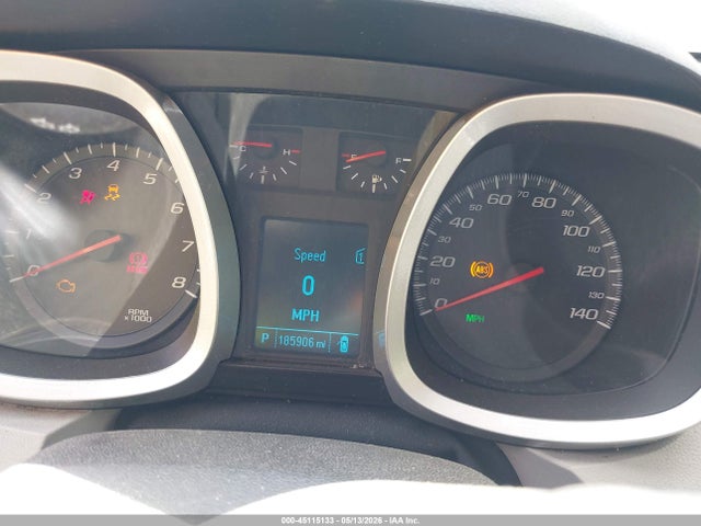 45115133 :رقم المزاد ، 2GNALDEK1C1154276 vin ، 2012 Chevrolet Equinox 1lt مزاد بيع