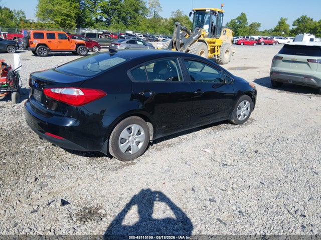 Продажа на аукционе авто 2015 Kia Forte Lx, vin: KNAFK4A63F5320601, номер лота: 45115199