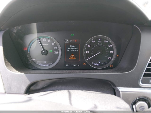Aukcja sprzedaży 2017 Hyundai Sonata Hybrid Se, vin: KMHE24L14HA059145, numer aukcji: 45115259
