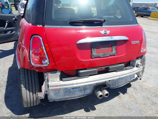 Продаж на аукціоні авто 2006 Mini Cooper S, vin: WMWRE335X6TL18391, номер лоту: 45115281