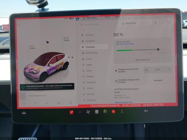Aukcja sprzedaży 2023 Tesla Model Y Awd/long Range Dual Motor All-wheel Drive, vin: 7SAYGDEE6PF839675, numer aukcji: 45115302