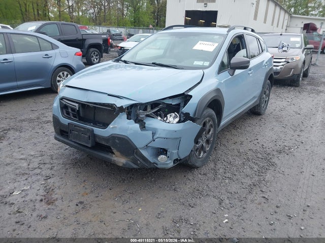 45115321 :رقم المزاد ، JF2GTHRC4MH278569 vin ، 2021 Subaru Crosstrek Sport مزاد بيع