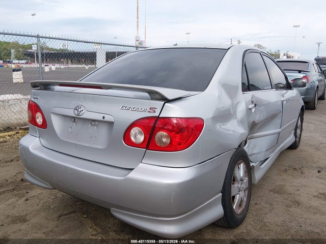 2005 Toyota Corolla S მანქანა იყიდება აუქციონზე, vin: 2T1BR32E65C322244, აუქციონის ნომერი: 45115358