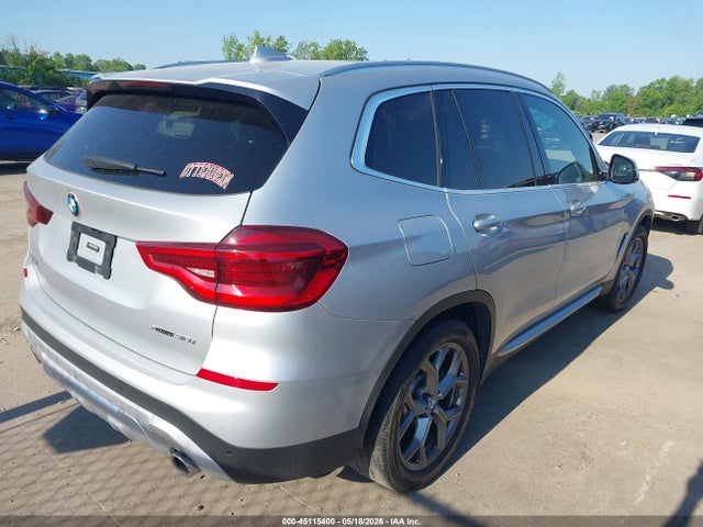 2021 Bmw X3 Xdrive30i მანქანა იყიდება აუქციონზე, vin: 5UXTY5C02M9F04695, აუქციონის ნომერი: 45115400