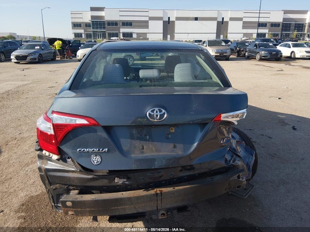 2015 Toyota Corolla Le მანქანა იყიდება აუქციონზე, vin: 2T1BURHE6FC259317, აუქციონის ნომერი: 45115411