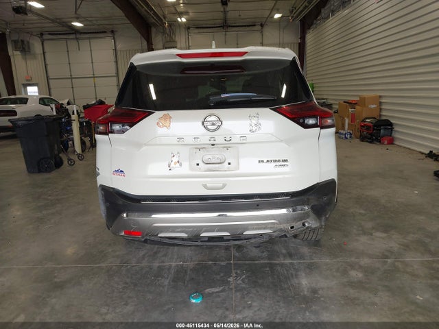 JN8AT3DD6MW313491 Nissan Rogue Platinum Intelligent Awd