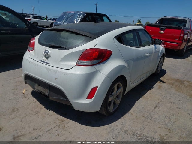 45115488 :رقم المزاد ، KMHTC6AD3EU215408 vin ، 2014 Hyundai Veloster Base W/gray مزاد بيع