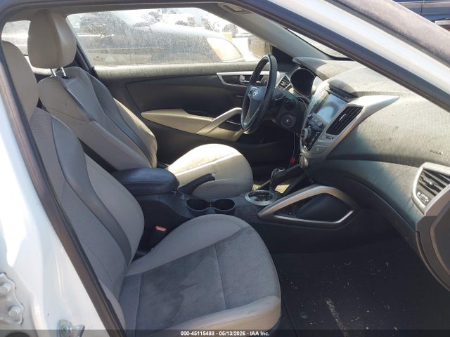 45115488 :رقم المزاد ، KMHTC6AD3EU215408 vin ، 2014 Hyundai Veloster Base W/gray مزاد بيع