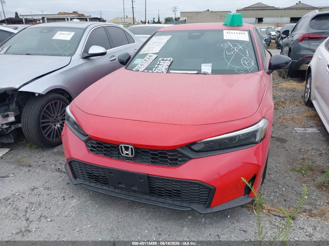 Продажа на аукционе авто 2025 Honda Civic Sport, vin: 2HGFE2F51SH561107, номер лота: 45115499
