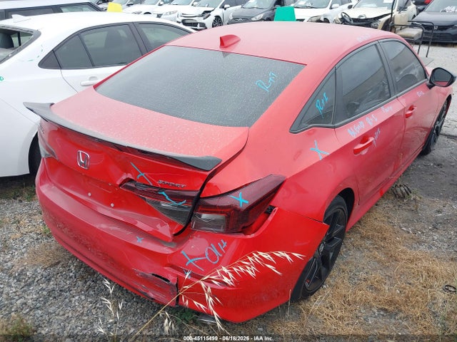 Продажа на аукционе авто 2025 Honda Civic Sport, vin: 2HGFE2F51SH561107, номер лота: 45115499