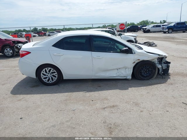 2019 Toyota Corolla Le მანქანა იყიდება აუქციონზე, vin: 5YFBURHE9KP916895, აუქციონის ნომერი: 45115528