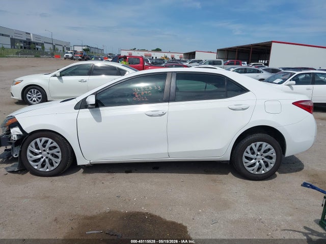 2019 Toyota Corolla Le მანქანა იყიდება აუქციონზე, vin: 5YFBURHE9KP916895, აუქციონის ნომერი: 45115528