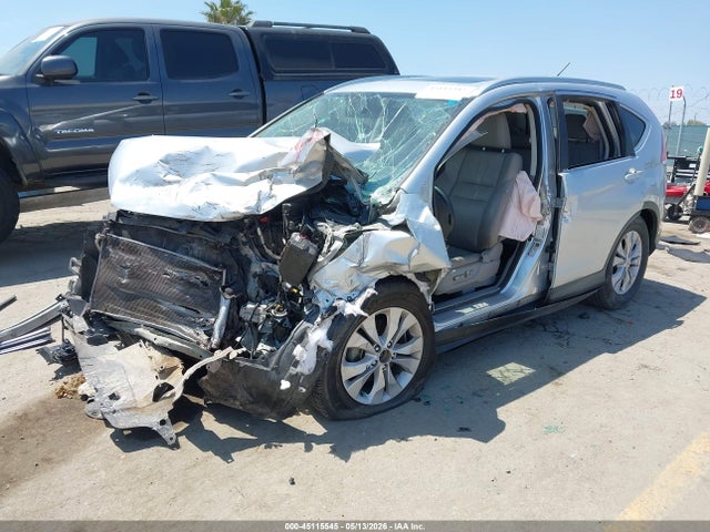 Honda Cr-v Ex-l 2014 2HKRM3H76EH514461 Image 2